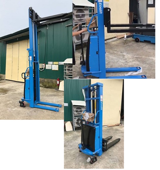 mua xe nâng bán tự động 1.5 tấn Eoslift mua xe nâng bán tự động 1.5 tấn Eoslift