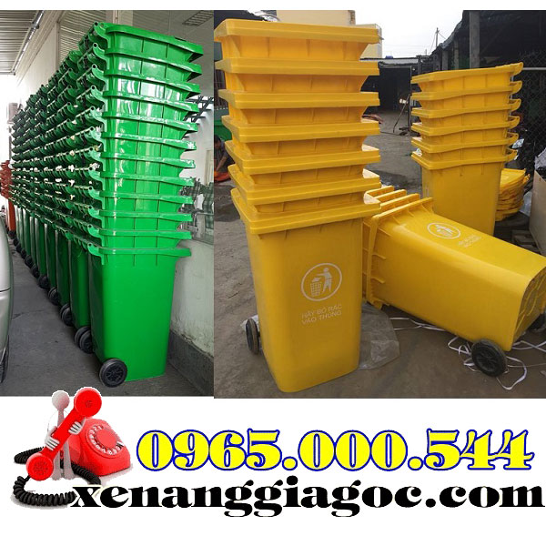 giá thùng rác nhựa 240 lít rẻ nhất